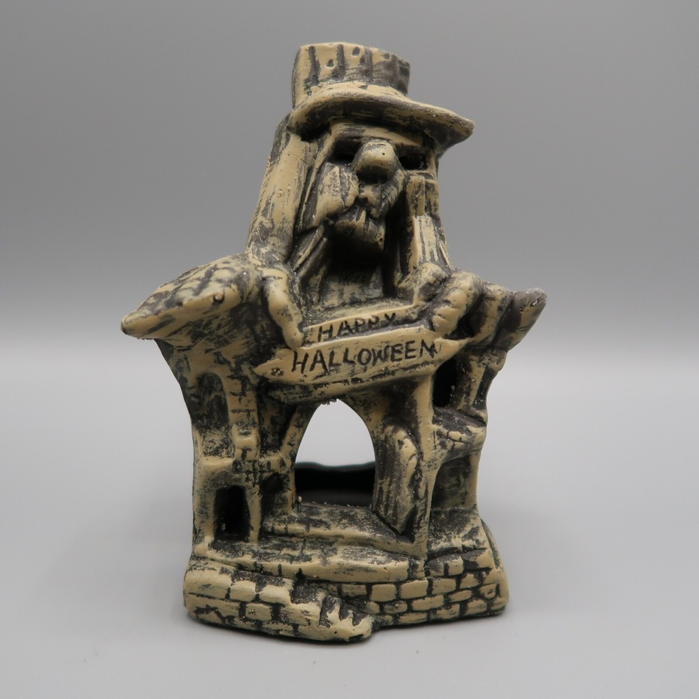 Spooky House Halloween Votive Holder Lantern Scary Vintage Liss‎ Brothers in box